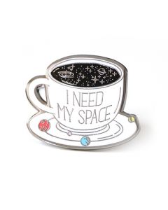 I Need My Space Enamel Pin