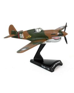 P-40 Hells Angel Postage Stamp 1:90 Model