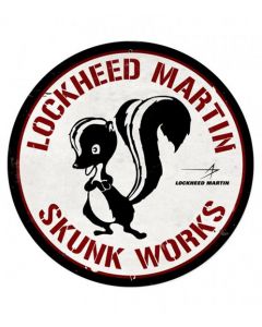 Lockheed Martin Skunk Works Metal Sign