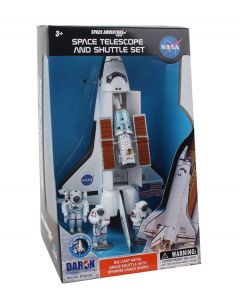 Space Adventure Space Telescope and Shuttle Set