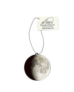 Glitter Moon Ornament