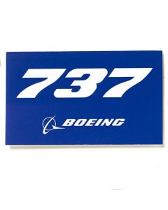 Boeing 737 Sticker