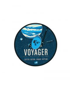 Voyager Round Sticker