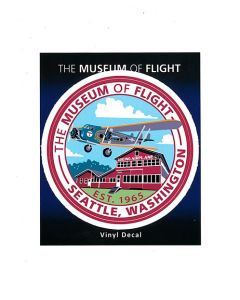 The Museum of Flight 80A Red Barn Sticker