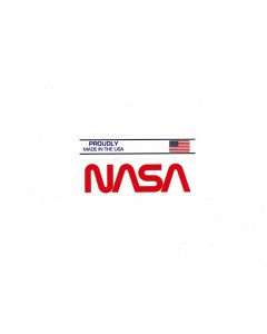 NASA 3.5" Worm Logo Sticker
