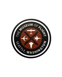 Aircraft Icons Propeller Museum of Flight Sticker