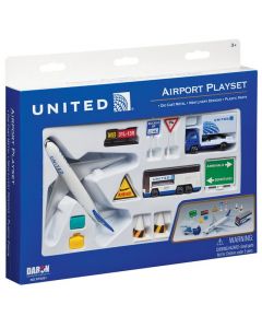 United Airlines Airport Playset