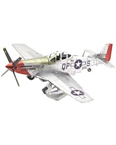 P-51D Mustang Color Metal Earth Model Kit