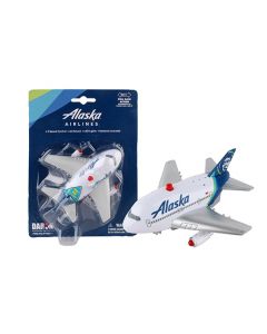 Alaska Airlines Jumbo Airplane Pullback