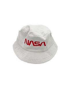 NASA Worm Logo Youth Bucket Cap