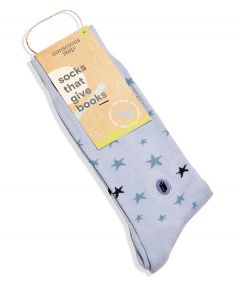 Star Socks That Give Books