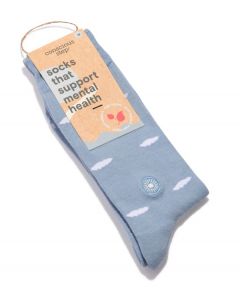 Clouds Socks Support Mental Health