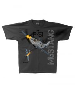 P-51 Mustang Charcoal Tee