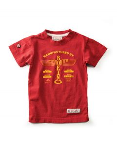Boeing Heritage Red Youth Tee