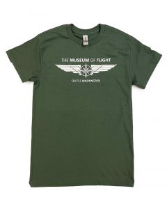 Compass Wings Forest Green Tee