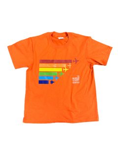 Museum of Flight Orange Youth Pride Tee