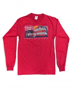 Red Barn Museum of Flight Long Sleeve Tee 