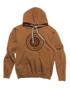 Aircraft Icons Propeller Orange Hoodie