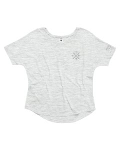 Aircraft Icons Propeller Ladies White Tee