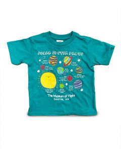 Solar System Facts Jade Tee