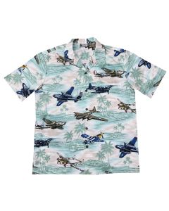 Sage WWII Hawaiian Shirt