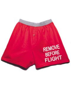 Remove Before Flight Boxers
