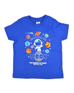 Shoot For The Moon Royal Blue Tee