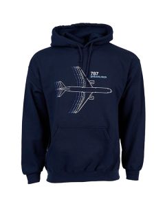 Boeing 787 Dreamliner Motion Hoodie