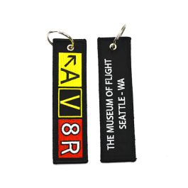 Embroidered AV8R Keychain