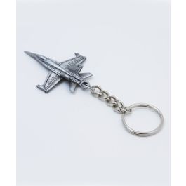 Pewter F/A-18 Keychain