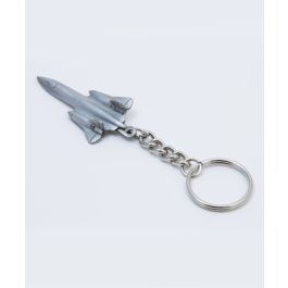 Lockheed SR-71 Blackbird Pewter Keychain