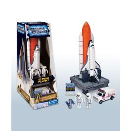 Countdown to Adventure  5 pc Play-set NASA ROCKET Toy NEW Legends of Space