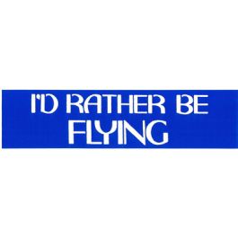 I'd Rather Be Dancing - Vinyl Bumper Sticker Decal (9" X 2.5") - Outdoor Quality - View #3