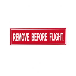 Remove Before Flight Sticker