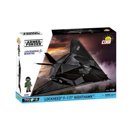COBI Maquette F-117 Nighthawk - 795 Pièces à L'échelle 1:48, Inclut Figurine De Pilote Et Bombes - 4