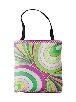 Braniff Airlines 1971 Pink Pucci Tote Bag