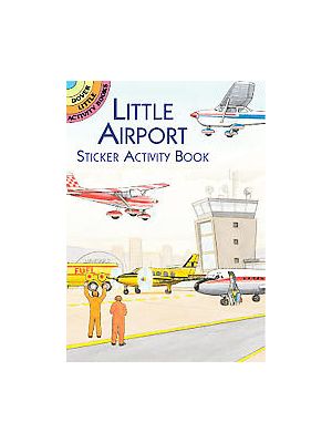 Little Airport Sticker Activity Book