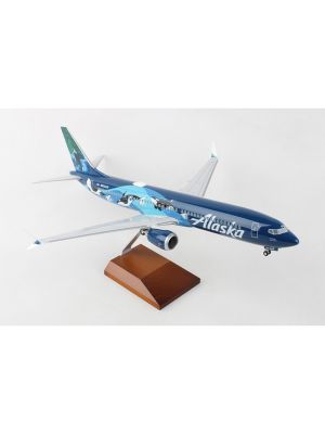 Alaska 737MAX9 Orca 1:100 Model