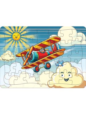 Happy Flight Tray 35 Piece Puzzle