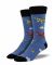 Blue Fog Flying Biplane Men's Socks