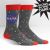 Men's Grey NASA Glow In The Dark Socks