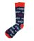 NASA Worm Logo Socks