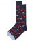 Pup Aviator Men's Blue Socks