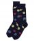 Solar System Navy Socks