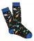 Outer Space Objects Crew Socks