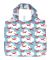 Vintage Red Airplane Reusable Tote Bag