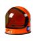 Orange Plastic Youth Astronaut Helmet