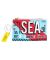 Small Stripe SEA Ticket Pouch
