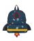 Space Figures Rocketship Shapped Backpack