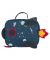 Space Figures Rocketship Shapped Lunch Bag